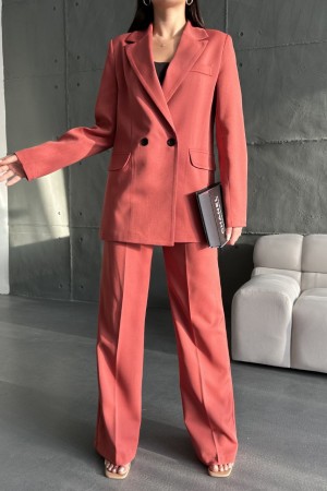 220872 TOPTAN GÜL KURUSU PANTOLON TAKIM