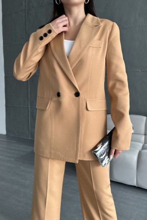 220874 TOPTAN BEJ PANTOLON TAKIM