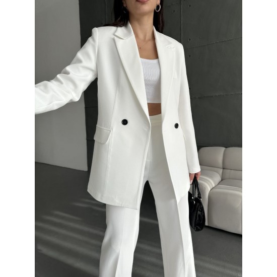 220879 TOPTAN BEYAZ PANTOLON TAKIM