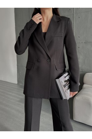 220880 TOPTAN SİYAH PANTOLON TAKIM