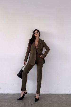 220890 TOPTAN HAKİ PANTOLON TAKIM