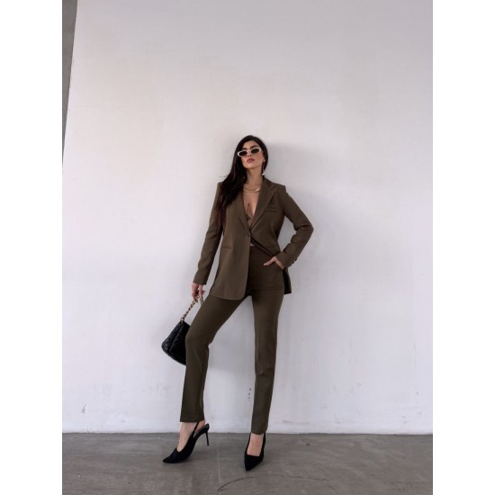 220890 TOPTAN HAKİ PANTOLON TAKIM