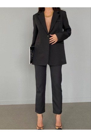 220893 black Pants suit