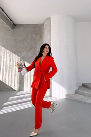 220902 TOPTAN KIRMIZI PANTOLON TAKIM