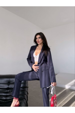 220923 Navy blue Pants suit
