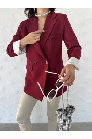 220924 TOPTAN BORDO CEKET