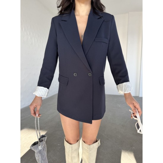 220925 Navy blue JACKET