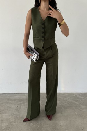 220939 TOPTAN HAKİ PANTOLON TAKIM