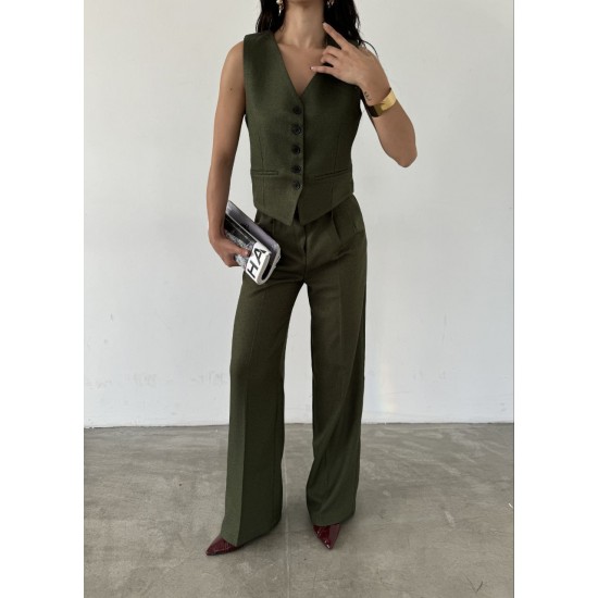 220939 TOPTAN HAKİ PANTOLON TAKIM