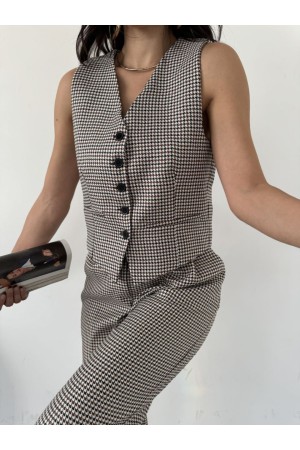 220940 TOPTAN KARELİ PANTOLON TAKIM