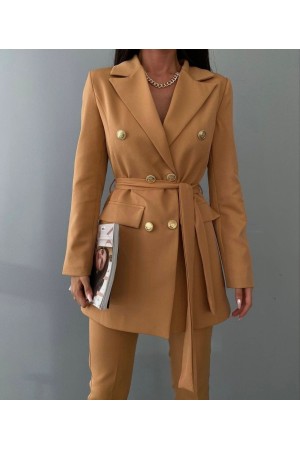 220944 TOPTAN BEJ PANTOLON TAKIM