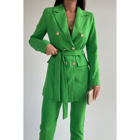220945 GREEN Pants suit