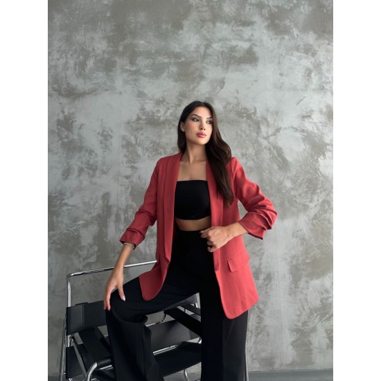 220956 TOPTAN KİREMİT CEKET