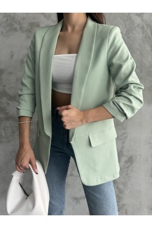 220960 TOPTAN SU YEŞİL CEKET