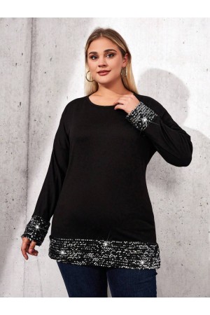 220970 TOPTAN SİYAH TUNİK