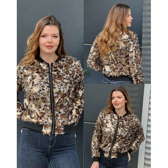 220978 TOPTAN LEOPAR CEKET