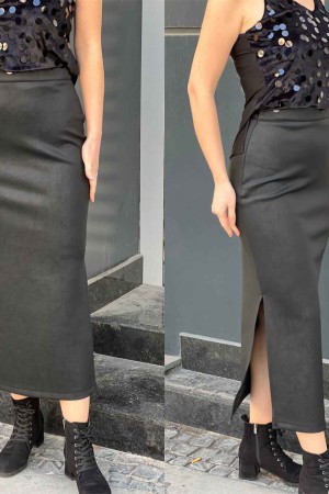 220979 TOPTAN SİYAH ETEK