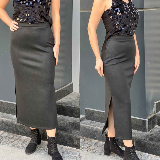 220979 TOPTAN SİYAH ETEK