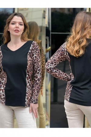 220980 TOPTAN SİYAH BLUZ