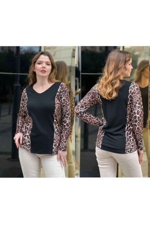220980 TOPTAN SİYAH BLUZ