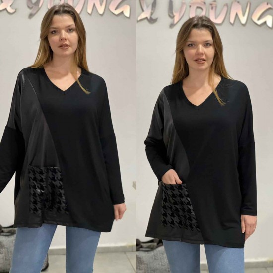 220986 black BLOUSE
