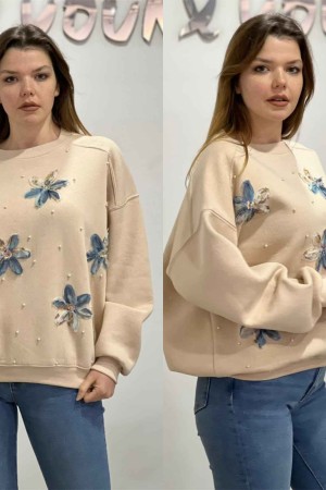 220996 TOPTAN BEJ SWEAT