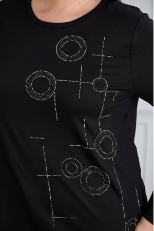 221007 TOPTAN SİYAH BLUZ