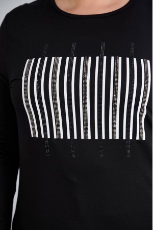 221014 TOPTAN SİYAH BLUZ