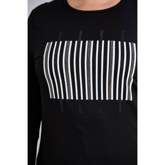 221014 TOPTAN SİYAH BLUZ