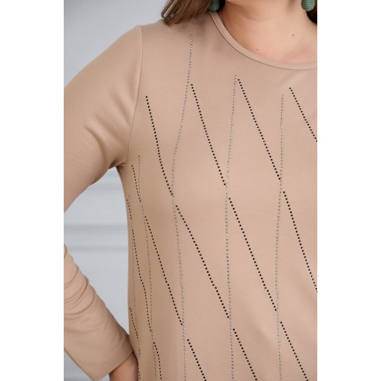 221021 TOPTAN BEJ BLUZ