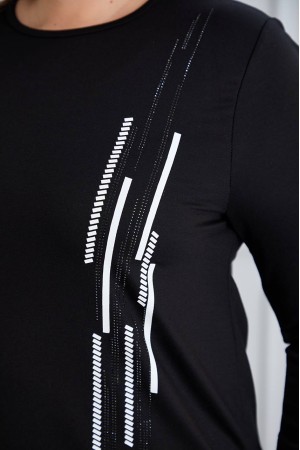 221030 TOPTAN SİYAH BLUZ