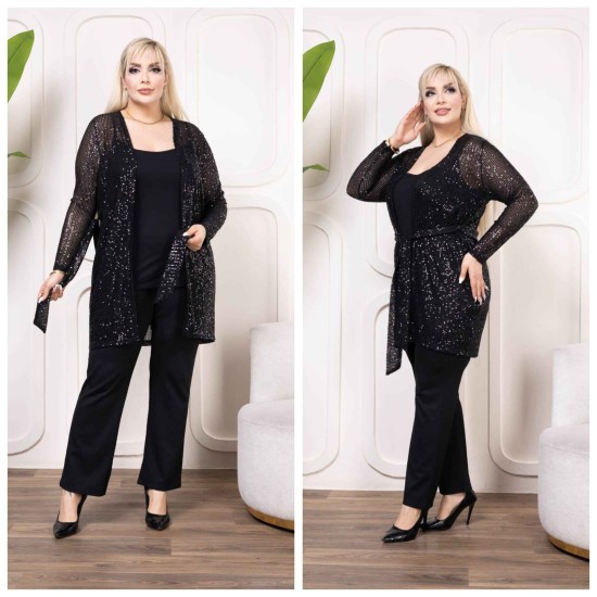 221039 TOPTAN SİYAH HIRKA