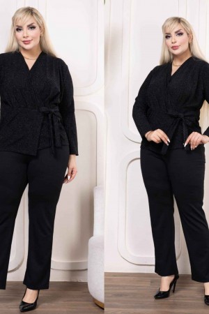 221046 TOPTAN SİYAH BLUZ