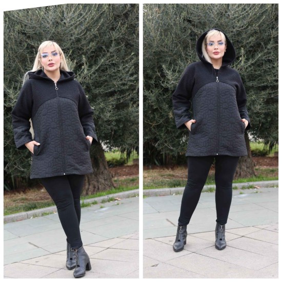 221049 TOPTAN SİYAH HIRKA