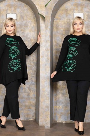 221056 TOPTAN SİYAH BLUZ