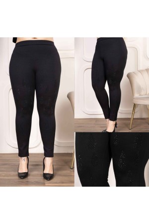 221059 TOPTAN SİYAH TAYT