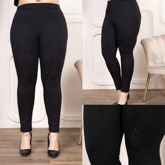 221059 TOPTAN SİYAH TAYT