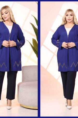 221068 TOPTAN MAVİ HIRKA