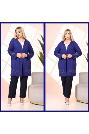 221068 blue CARDIGAN