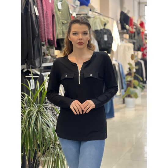 221070 black BLOUSE