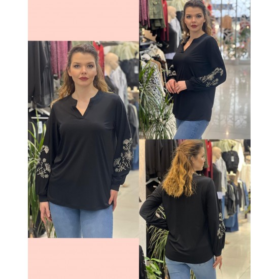 221071 black BLOUSE