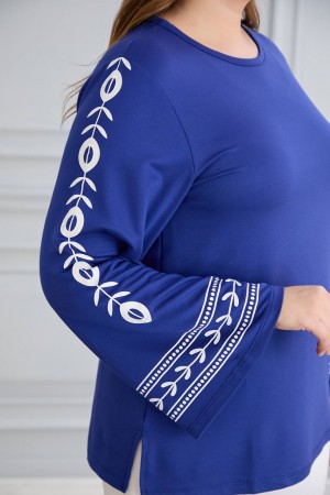 221079 TOPTAN SAKS BLUZ