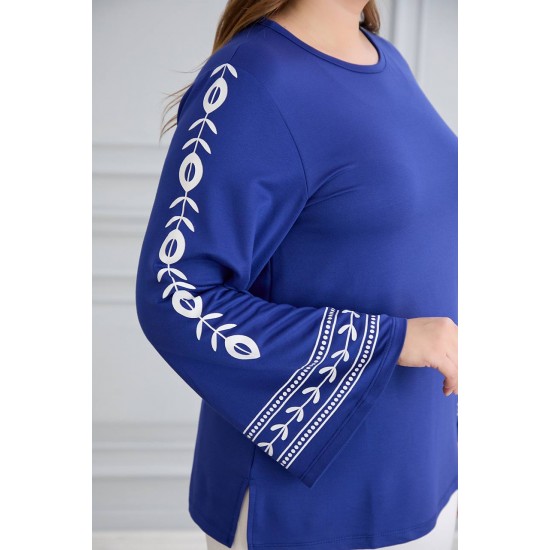 221079 TOPTAN SAKS BLUZ