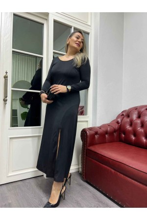 221109 TOPTAN SİYAH ELBİSE