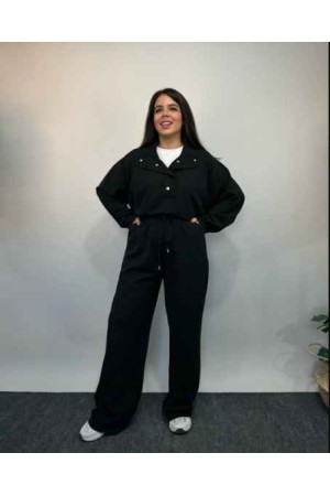 221139 TOPTAN SİYAH EŞOFMAN TAKIM