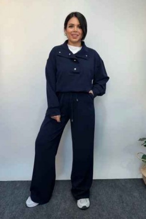 221140 TOPTAN LACİVERT EŞOFMAN TAKIM