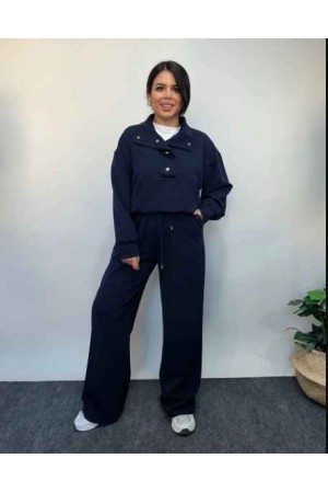 221140 TOPTAN LACİVERT EŞOFMAN TAKIM