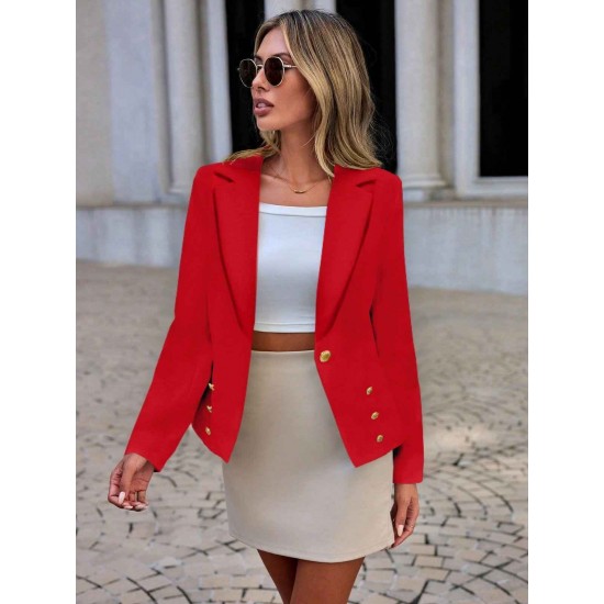 221152 TOPTAN KIRMIZI CEKET