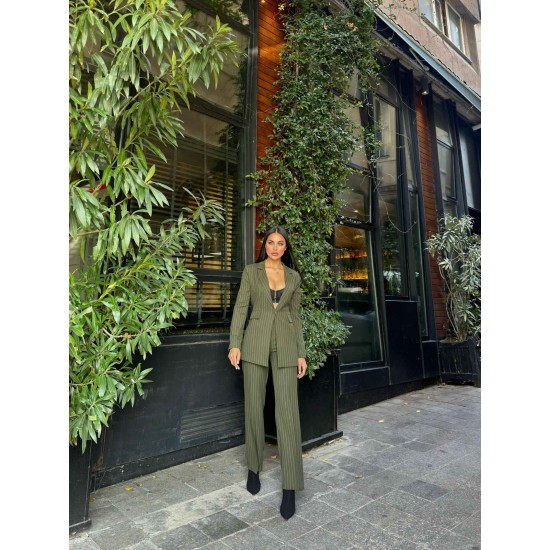 221157 TOPTAN HAKİ PANTOLON TAKIM