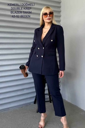 221181 TOPTAN LACİVERT PANTOLON TAKIM